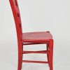 31z-uZ536vL._AC_.jpg Tommychairs - Set 4 chaises Cuore pour Cuisine, Bar et Salle à Manger, Robuste Structure en Bois de hêtre peindré en Couleur Aniline Rouge et Assise en Bois