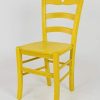 31zwQQRt9oL._AC_.jpg Tommychairs - Set 4 chaises Cuore pour Cuisine, Bar et Salle à Manger, Robuste Structure en Bois de hêtre peindré en Couleur Aniline Jaune et Assise en Bois