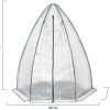 4152lcSTBL._AC_.jpg IDMarket - Serre d'hivernage dôme 160 x 160 x 180 CM