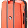 41-1L2ZDZEL._AC_.jpg DELSEY PARIS - BELMONT + - Valise rigide extensible 4 doubles roues - 71 cm, orange