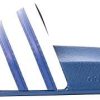 4105KaQmW8L._AC_.jpg adidas Homme Adilette Chaussures de Plage Piscine, Bleu Blanc Adidas, 40.5 EU