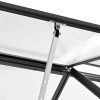 41CWyO9MLRL._AC_.jpg Tidyard Serre de Jardin Serre Panneau de Polycarbonate Résistance aux UV Anthracite Aluminium 6,5 m³