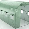 41GXJXfsgYL._AC_.jpg Générique Serre de Jardin Tunnel - bache armée - 8m2, 4x2m - en polyéthylène armée - Anti UV