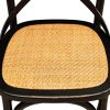 41GuRSh2-L._AC_.jpg Biscottini Chaise bois Thonet 88x52x48 cm | Chaise salle a manger | Chaise cuisine en bois massif | Chaise bistrot | Chaise noir de jardin et salon