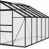 41I2qB7xqoS._AC_.jpg Tidyard Serre de Jardin Serre Panneau de Polycarbonate Résistance aux UV Anthracite Aluminium 6,5 m³