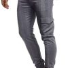 41KtTn1BHjL._AC_.jpg Leif Nelson LN8291 Pantalon de jogging chino avec poche cargo pour homme Coupe ajustée Motif à carreaux