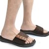 41Mm0oT1rYL._AC_.jpg ONCAI Sandale Homme Bout Ouvert Chaussures de Plage Sangle Réglable Claquette Support de L'arche Pantoufle D'été Taille 40-47