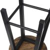 41NhrRpQRYL._AC_.jpg WOLTU BH297hov-4 Chaises de Salle à Manger Lot de 4 Chaises de Cuisine avec Repose-Pieds,Tabouret de Salle à Manger Industrielle,Bois Vintage