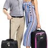 41OKvdiEFFL._AC_.jpg Flight Knight Valise Cabine 55x35x20 cm Compatible avec Air France, Hop! easyJet, RyanAir Et Bien d'autres! Bagage a Main Legere Sac Cabine avec 2 Roues.