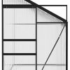 41P008Qj1S._AC_.jpg Tidyard Serre de Jardin Serre Panneau de Polycarbonate Résistance aux UV Anthracite Aluminium 6,5 m³