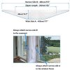41U9zHfWWpL._AC_.jpg REDTRON 400CM Joint de Fenêtre pour La Climatisation Mobile, Fonctionne avec Toutes Les Unités De Climatisation Mobiles et Sèche-Linge, Arrêt d'air Chaud, Installation Facile