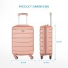 41XAcOtfcHL._AC_.jpg Flight Knight ABS Valise Cabine 55x35x20 cm Compatible avec Air France, Hop! easyJet, RyanAir Et Bien d'autres! Bagage a Main Legere Sac Cabine avec 4 Roues.