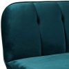 41ZSPqzuZmL._AC_.jpg Menzzo Olympia Canapé en Velours, Vert, 180