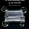 41cOAKiIMSL._AC_.jpg MYJHUIY Bâche Imperméable Transparente, Extérieure-bâche PVC avec œillets, Couverture De Feuille pour Plantes Jardin Terrasse Serre Gazebo, Indéchirable, 360g / m² (Size : 2m x 3m)