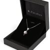 41f-j8WEiQL._AC_.jpg B.Catcher Collier en Argent 925 Pendentif incrusté avec Perle Perle d’Eau Douce Saint-Valentin Cadeau Parfait