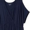 41gT6KRXkFL._AC_.jpg Amazon Essentials Robe Maxi Surplice Taille Plus Femme