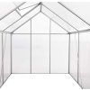 41nmZ0MF24L._AC_.jpg Zelsius Serre en Aluminium pour Le Jardin | 430 x 190 cm | Panneaux de 6 mm | Utilisable Serre à tomates, châssis de Couche et Serre à Plantes (sans Base)