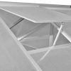 41pWMZA9VRL._AC_.jpg Ksodgun Serre de Jardin Polycarbonate Serre renforcée en Aluminium avec Cadre de Base 9,025 m² Serre Exterieur Jardin