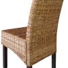 41tKzHVZdRL._AC_.jpg vidaXL 2X Chaise Salle à Manger Rotin Kubu Bois de Manguier Chaise de Cuisine