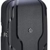 41v3qrAPWnL._AC_.jpg Delsey Paris - Clavel - Valise Trolley 4 Doubles Roues, 76 cm / 99 L + 7L - Noir