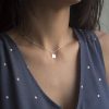 41yMlokbfdL._AC_.jpg Collier Choker Trebol pour femme en argent sterling 925