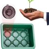 41zKpuu1-LL._AC_.jpg Fuuner Bac à semis, Lot de 12 Plateaux de Germination à 12 cellules Serre Interieur Plateaux de Culture, Serre Intérieure Pépinière Boîte Propagateur Jardin, Bac Culture avec Couvercle et Ventilation