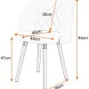 41zi-NgxsmL._AC_.jpg EUGAD Chaises de Salle à Manger Lot de 6,Chaise de Cuisine en Velours Crème Blanc 0300BY-6