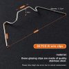 510u3ItHTBL._AC_.jpg Kit de réparation de serre, 80 clips de vitrage avec clips métalliques, 50 écrous de serre en aluminium et 50 boulons en aluminium pour serre en aluminium, 50 clips de chevauchement en Z