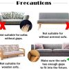 Enhome Extensible Housse de Canapé avec Accoudoirs, 1/2/3/4 Places Animal Impression Revêtement de Canapé Housse de Fauteuil Élastique Stretch Couvre Couverture de Sofa (Bouledogue,1 Place)