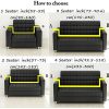 Enhome Extensible Housse de Canapé avec Accoudoirs, 1/2/3/4 Places Animal Impression Revêtement de Canapé Housse de Fauteuil Élastique Stretch Couvre Couverture de Sofa (Bouledogue,1 Place)