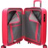 513L7QXXC0L._AC_.jpg Movom Wood Valise Trolley Cabine Rose 40x55x20 cms Rigide ABS Serrure TSA 38L 2,9Kgs 4 roues doubles Bagage à main