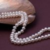 514UqPotAQL._AC_.jpg Jyx Naturel Blanc d'eau Douce Collier de Perles 6mm Collier Ras de Cou AAA