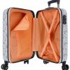 516GS1ogs0L._AC_.jpg Pepe Jeans Malila Set de Bagages Bleu 55/68 cms Rigide ABS Serrure TSA 104L 4 roues doubles Bagage à main