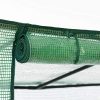 5170eSl0wgL._AC_.jpg LARMNEE Serre de Jardin avec Étagères, Fenêtre, Ancre, Abri pour Plantes, Serre à Tomates Plastique, Anti-UV, 145 x 212 x 198 cm, pour tomates, Plante, Plante, légumes, Extérieur, Vert EGN13GH02