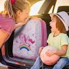 GOPLUS 16” Valise Enfant à roulettes avec 12” Sac à Dos, Motifs Mignons et Divers, Espace Suffisant, Surface Etanche, roulettes Silencieuses et Lisses, Hauteur de Poignée Réglable (Licorne)