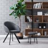 519FDbh-VRL._AC_.jpg Marque Amazon - Movian Crow Lot de 2 chaises de salle à manger, Gris foncé