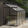 519vlffajS._AC_.jpg Tidyard Serre de Jardin Serre Panneau de Polycarbonate Résistance aux UV Anthracite Aluminium 6,5 m³
