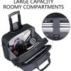 51Dnd09wnEL._AC_.jpg KROSER Mallettes à roulettes pour Ordinateur Portable Sacoche à roulettes 17,3 pouces Imperméable Trolley Ordinateur Professionnel avec Poches RFID pour Hommes/Femmes Rolling Laptop Bag