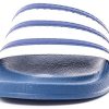 51EkTlx6DDL._AC_.jpg adidas Homme Adilette Chaussures de Plage Piscine, Bleu Blanc Adidas, 40.5 EU