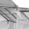 51H8rhQgrhL._AC_.jpg Serre de Jardin Aluminium 3,7m² avec Fondation 190x195cm fenêtre de Toit Serre légumes Herbes Plantes 5,85m³ Jardinage