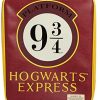 51HXytmDloL._AC_.jpg Harry Potter Valise à main 4 roues Poudlard Sac de voyage avec poignée, Rouge, Taille unique, Valise