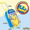51ICI3x-ukS._AC_.jpg Pokemon Valise Enfant - Bagages Enfant Garcon - Valise Cabine à roulettes Pikachu