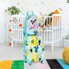 51Qhign-p7L._AC_.jpg COSTWAY Valise Enfant à roulettes Bagage 16”+ Sac à Dos 12”Bagage à Main avec Motif pour Enfant (Modèle B)