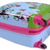 51SZLWXEtHL._AC_.jpg COSTWAY Valise Enfant à roulettes 16”+ Sac à Dos 12” Multi-Modèle Ensemble de Bagage pour Enfants (B)