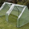 51SZxOFAjhL._AC_.jpg Gartenfreude Serre de Jardin en Toile 185 x 95 x 95 cm (LxlxH)