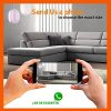 Byour3®️ Housse De Canapé 2 3 4 Place Coton Imprimée Damasco Sofa Cover Aussi pour Angle avec Ou sans Accoudoirs Revêtement Canapés Résistant Lavable Jacquard (Damassé Blanche, 4 Place)