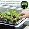 51XNGlX59eL._AC_.jpg RIOGOO Ensemble de Tapis Chauffant et Thermostat pour semis, Coussin Chauffant imperméable pour Serre 10"x 20,75" Tapis Chauffant pour Germination démarreur de graines de Jardinage hydroponique
