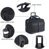 51XjisWXdyL._AC_.jpg KROSER Mallettes à roulettes pour Ordinateur Portable Sacoche à roulettes 17,3 pouces Imperméable Trolley Ordinateur Professionnel avec Poches RFID pour Hommes/Femmes Rolling Laptop Bag
