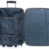 51iK4cWcr5L._AC_.jpg ITACA - Valise Cabine 55x35x20, Avion Bagages Cabine Valise Souple Valise a Roulette. Matériau Semi-Rigide EVA Super Léger. Cadenas à Combinaison T71950, Couleur Bleu Marine