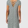 Only Onlbera Back Lace Up S/S Dress JRS Noos Robe Femme